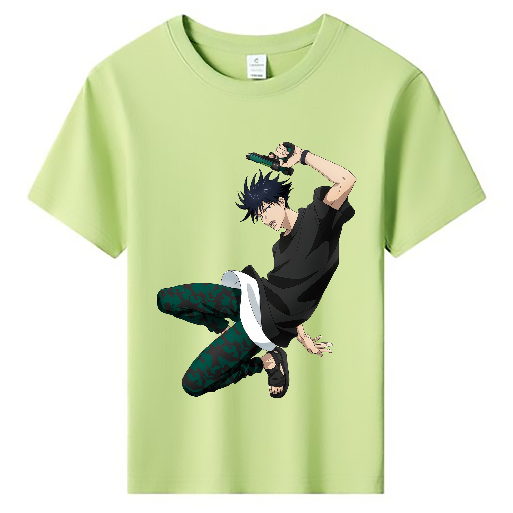 （画像用） 呪術廻戦 Jujutsu Kaisen 綿100％キッズTシャツ（フロントプリント）